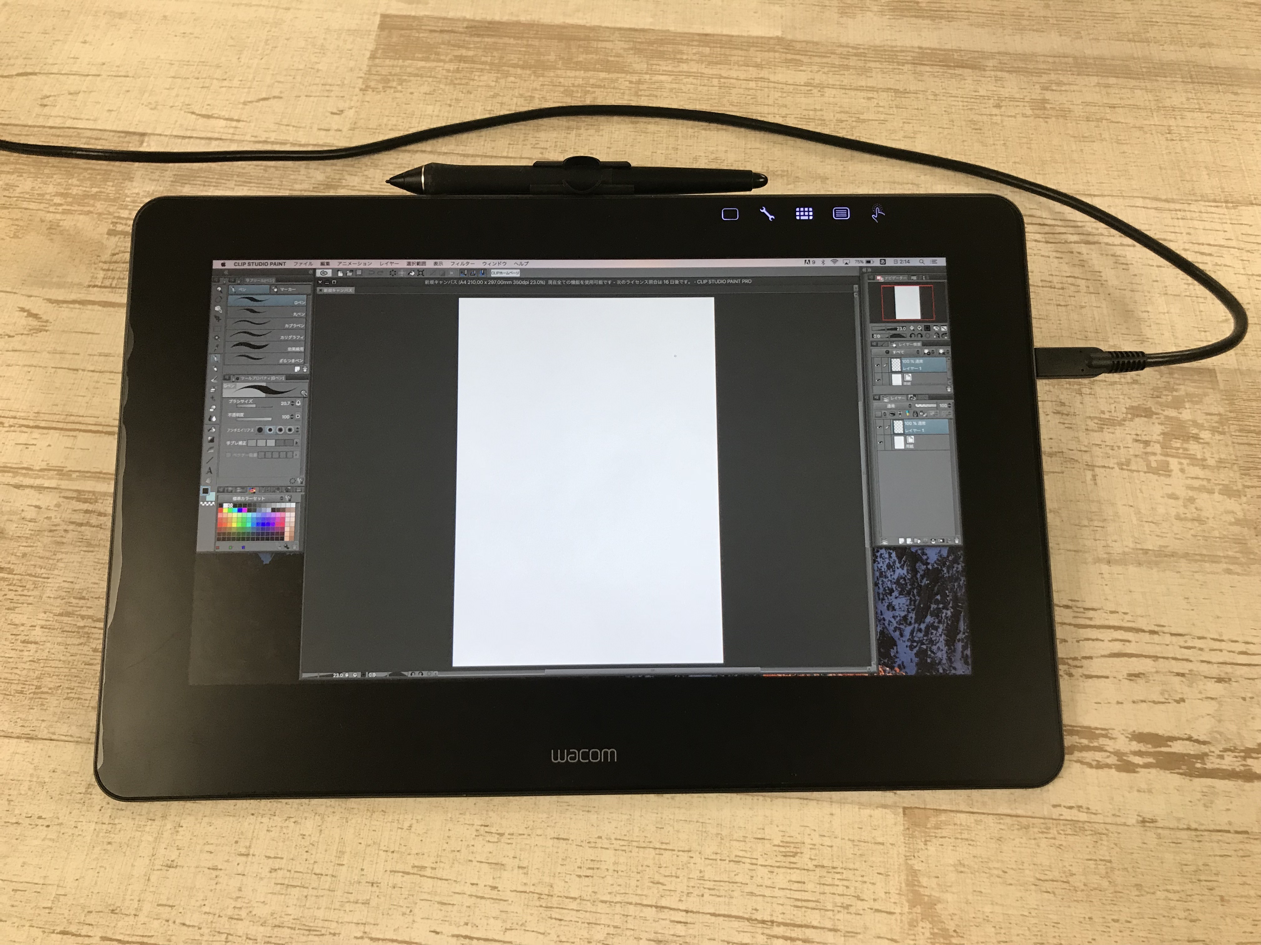 ジャンク品】Wacom Cintiq Pro 13 液タブ Wacom Cintiq Pro 13