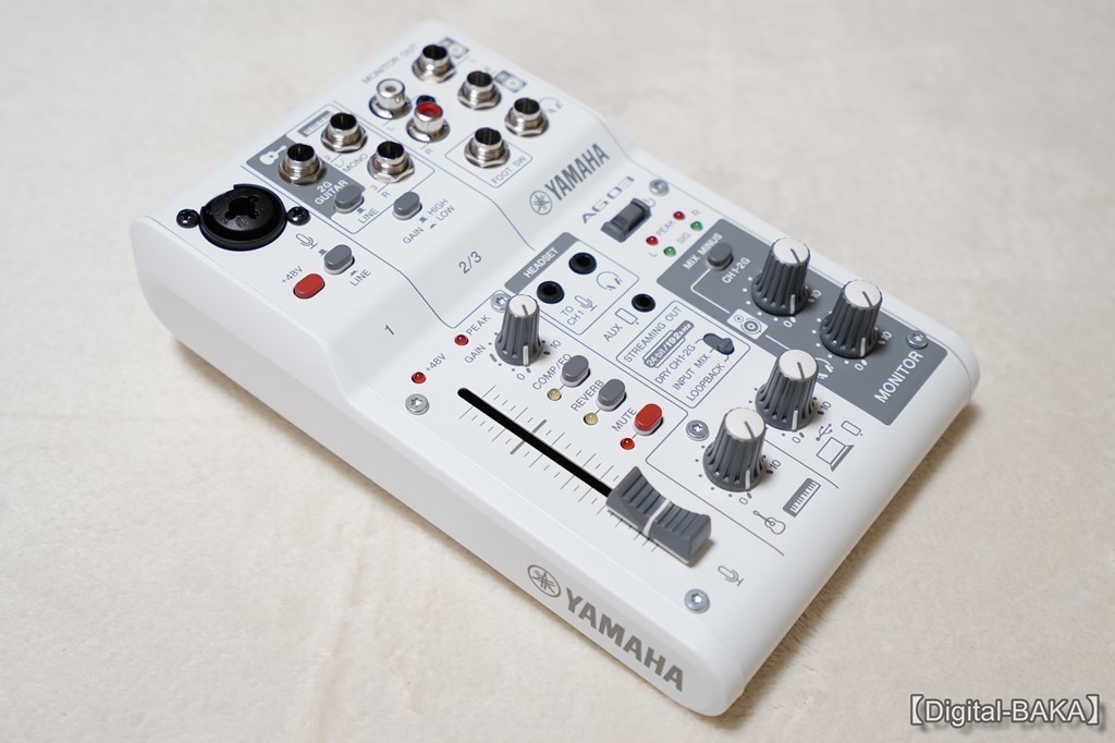 DJ機材 YAMAHA AG03MK2 ヤマハ | AG03MK2 - AG Series - 概要