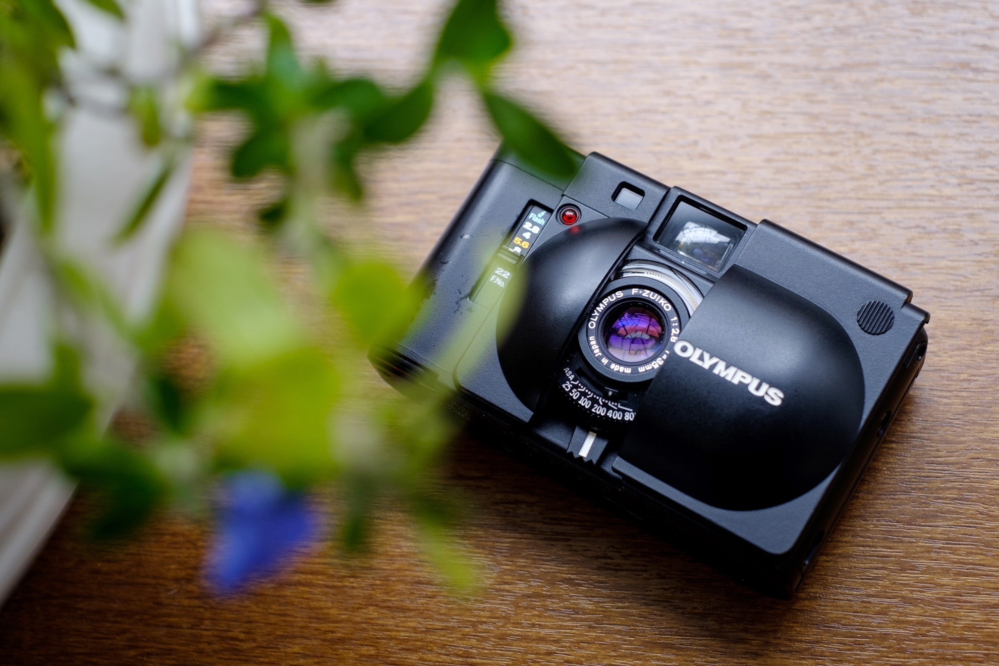 OLYMPUS XA2 フィルムカメラ + フラッシュ A11 ジャンク ◇ジャンク品