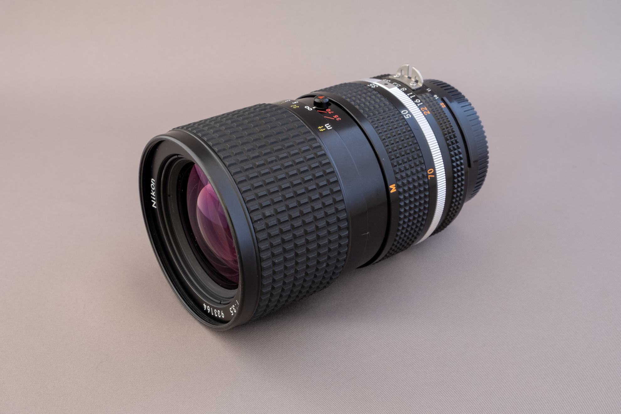 ジャンク】Nikon new fm2とNIKKOR Ai 35mm f2.8 Nikon 35mm f/2.8 Pre-AI