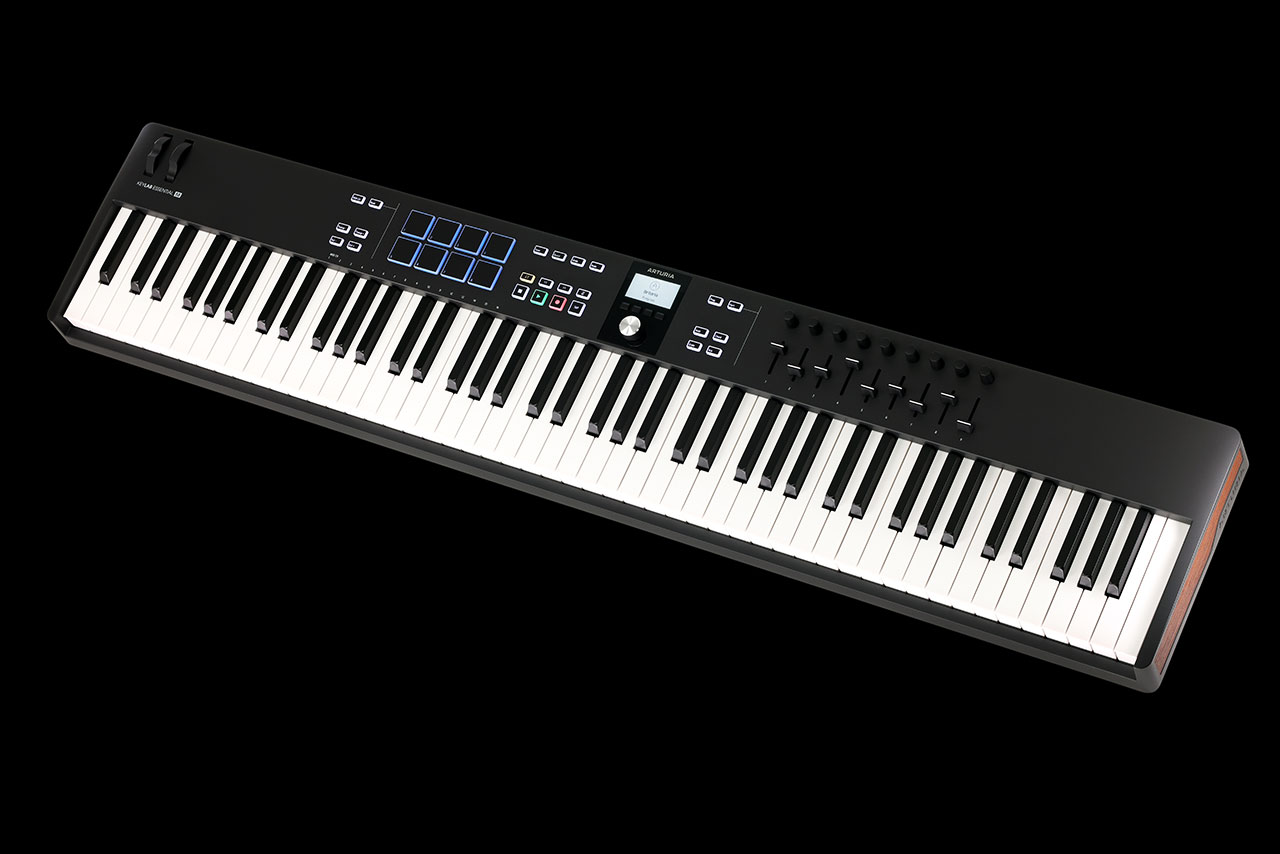 ARTURIA KeyLab Essential mk3 シリーズに88鍵が登場。