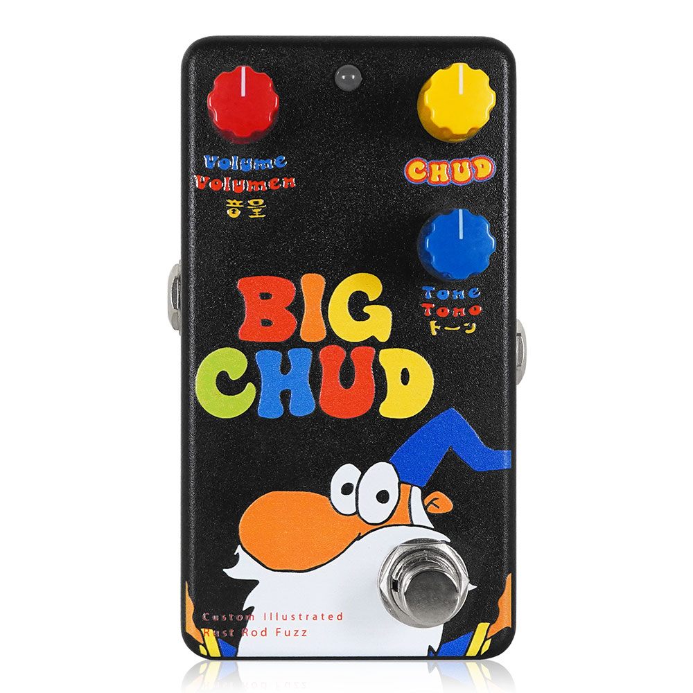Animals PedalからRepairlandがイラストを手掛けたRust Rod Fuzzが発売。