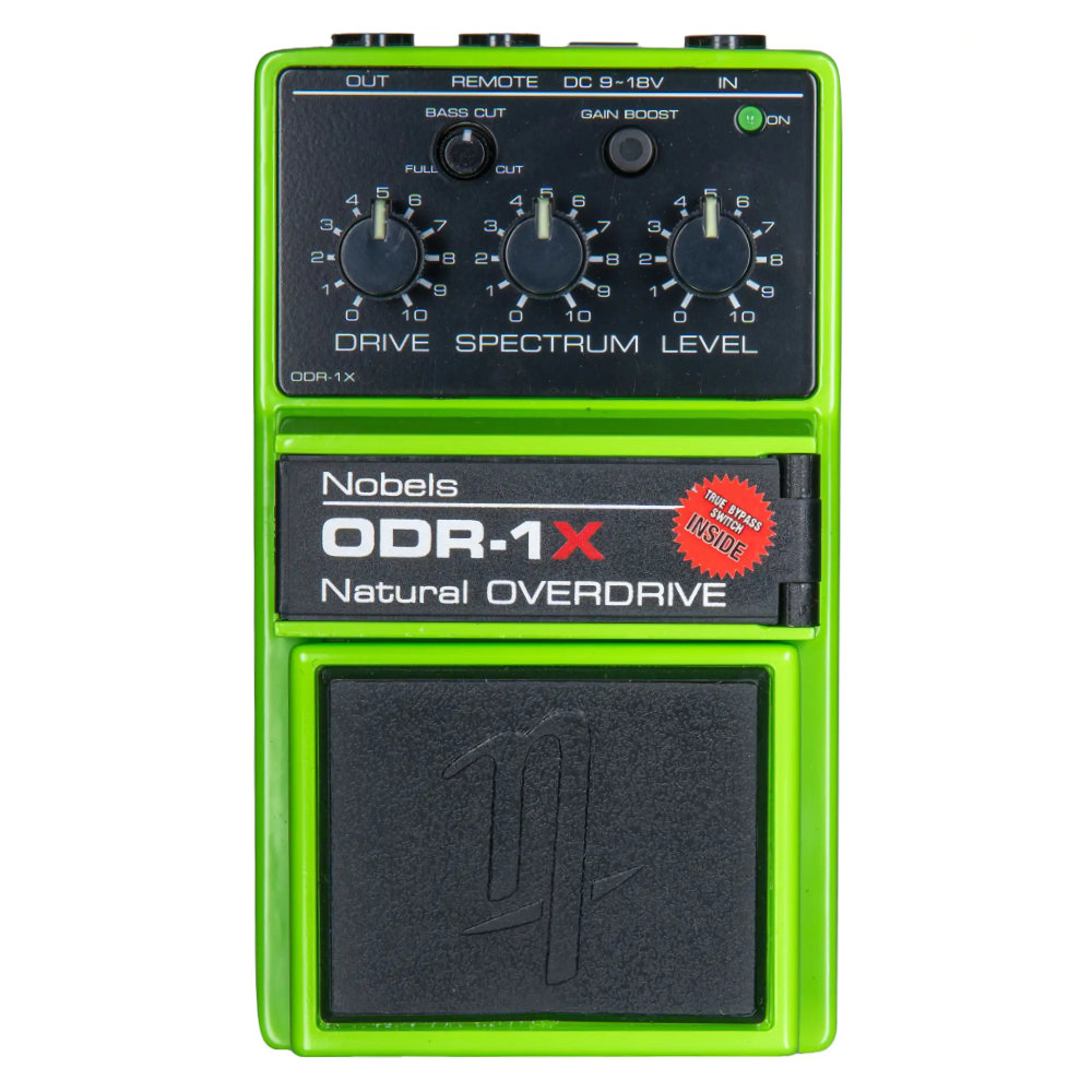 伝説のODペダルが次世代進化を遂げたNobels「ODR-1X」が発売！