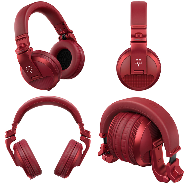 ヘッドホンパイオニアHDJ-X5BT-R鹿島アントラーズ