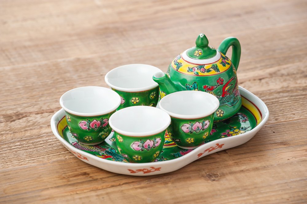 新品】中国国家博物館 寄付返礼品 海晏河清 中国茶器セット 新品】中国