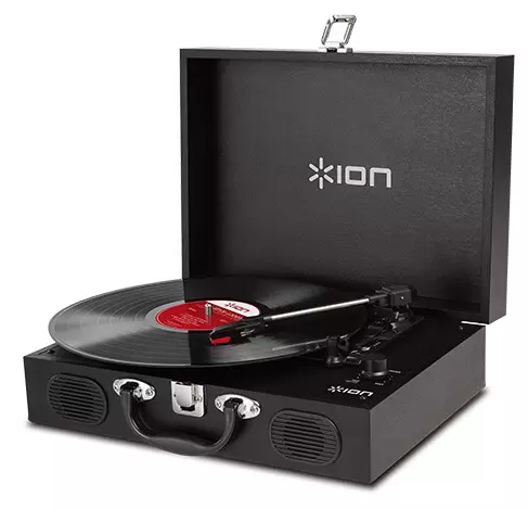 ION AUDIO Vinyl Transport (レッド)/レコードプレーヤー