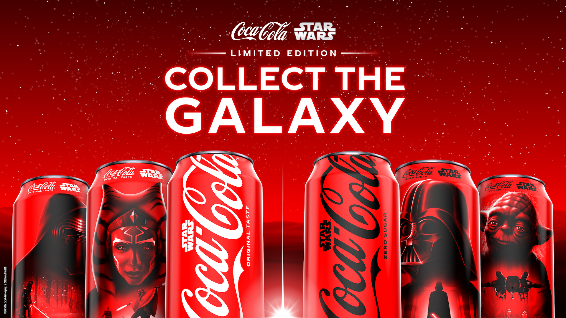Coca-Cola スターウォーズラベル コンプリートセット The road to