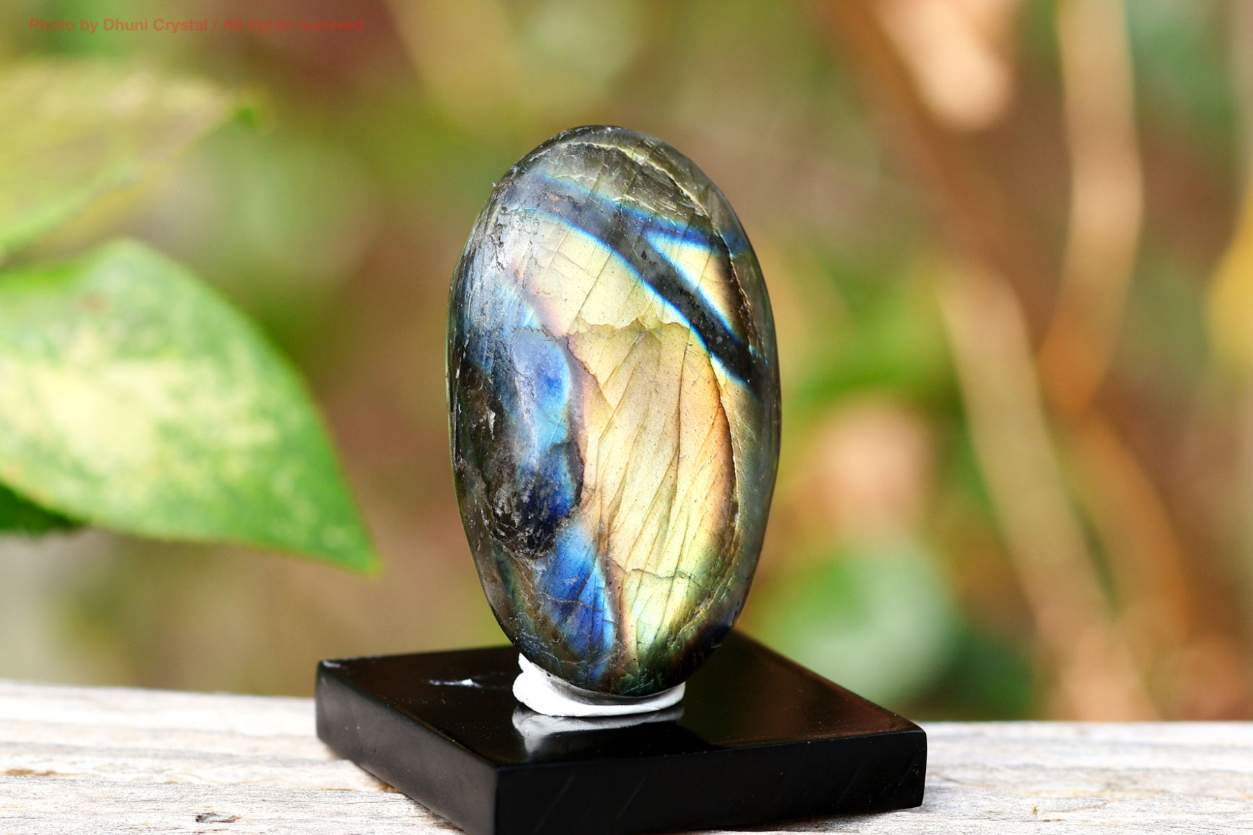 ゴールデン・ハーキマーダイヤモンド原石/虹入り(A815)