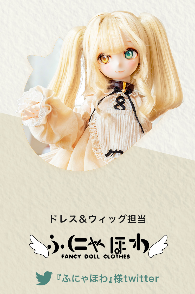 DOLK×Floral Garden×ふにゃほわ×MYOU DOLL｜Sandra 三毛猫 Limited