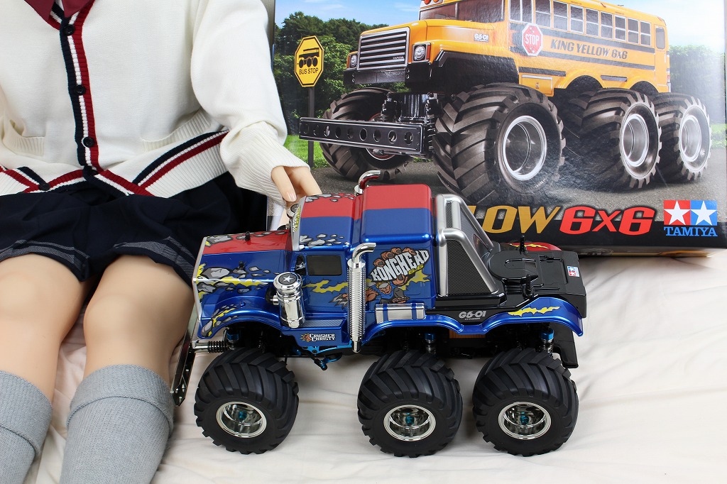 タミヤ G6-01 6×6 コングヘッド キングイエロー カスタム多数フル