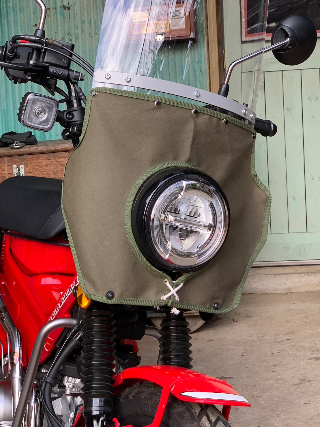 GANESHA GC-CT006 CT125 風防 forHONDA CT125 - DOPE