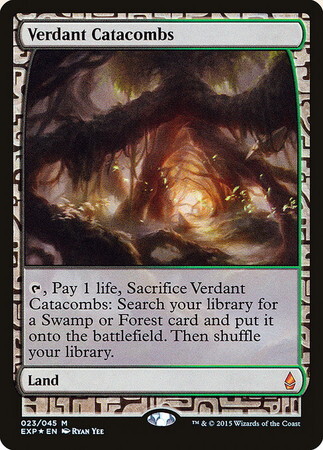 MTG ZNE新緑の地下墓地4枚セット MTG 新緑の地下墓地/Verdant
