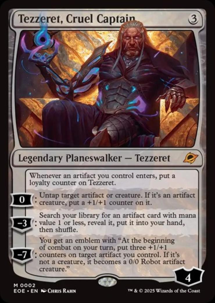 EOE)Tezzeret Cruel Captain(0002)(F)/冷酷な船長、テゼレット | (FOIL