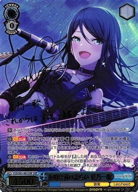 ピ*迎様 ヴァイス プロセカ 星乃一歌 サイン入りSPカード＆特典カード