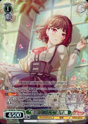 ヴァイス “止まらずに、前へ”美竹蘭 SSP BanG Dream!美竹蘭SSP止まらず