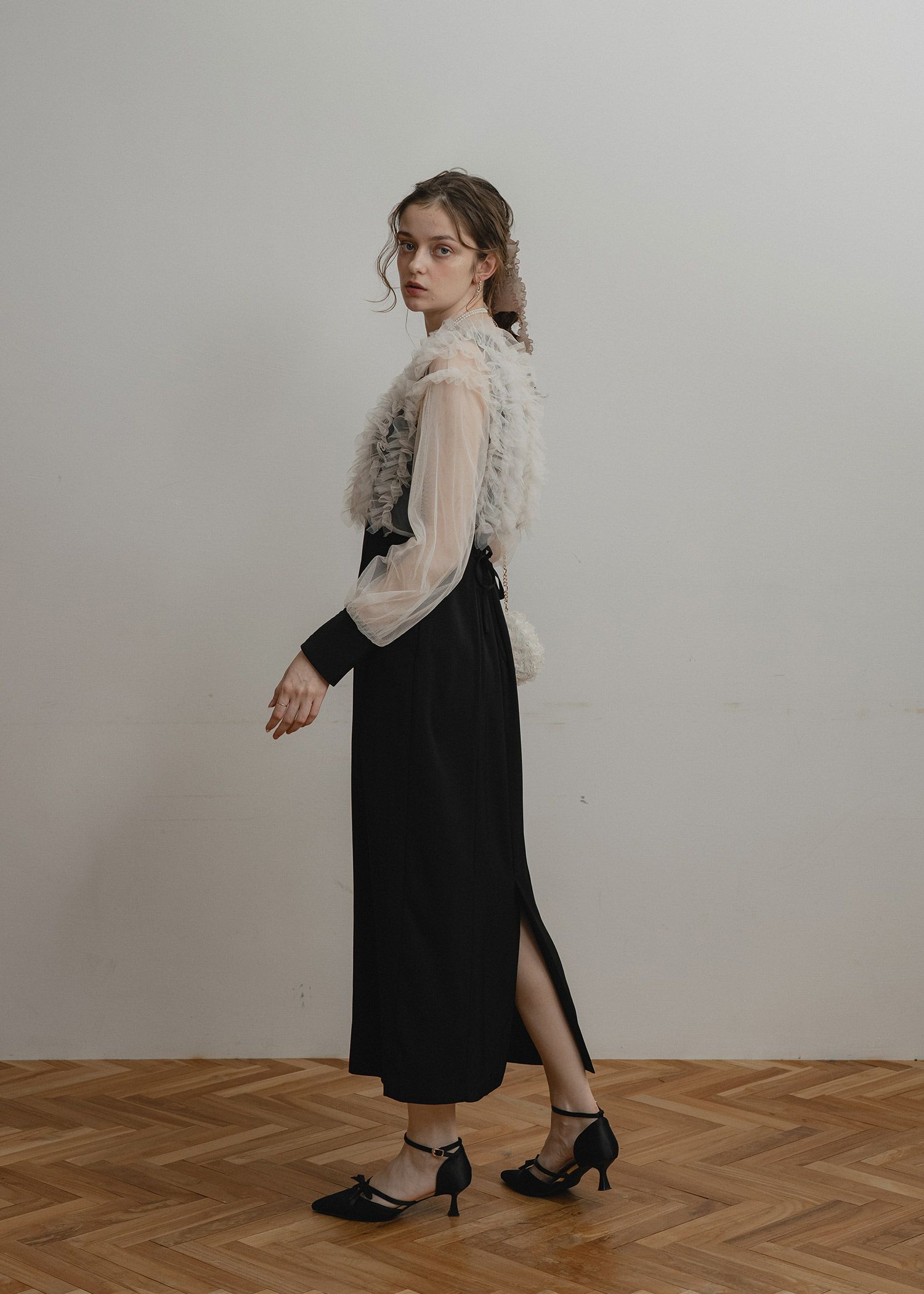 フリルブラウスセットドレス｜DorryDoll