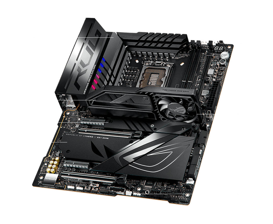 CPU Intel i9 13900K + ROG MAXIMUS Z790 APEX ASUS ROG MAXIMUS Z790