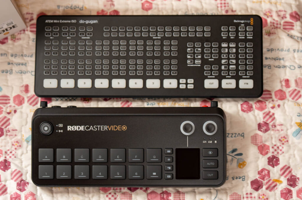 ビデオスイッチャーをATEM MINI Extreme ISOからRØDECaster Videoに