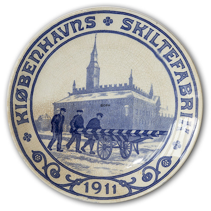 KØBENHAVNS SKILTEFABRIK ANNO・1908 25ケ130