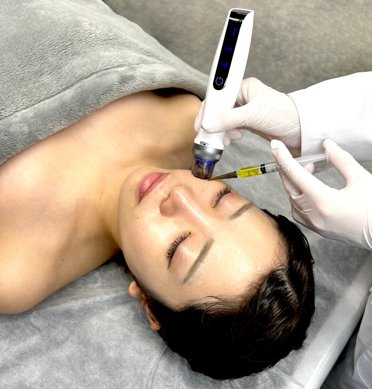 ハイドラペンH5＋レモンボトル(正規品)10ml×1本 美容液導入機器 完売