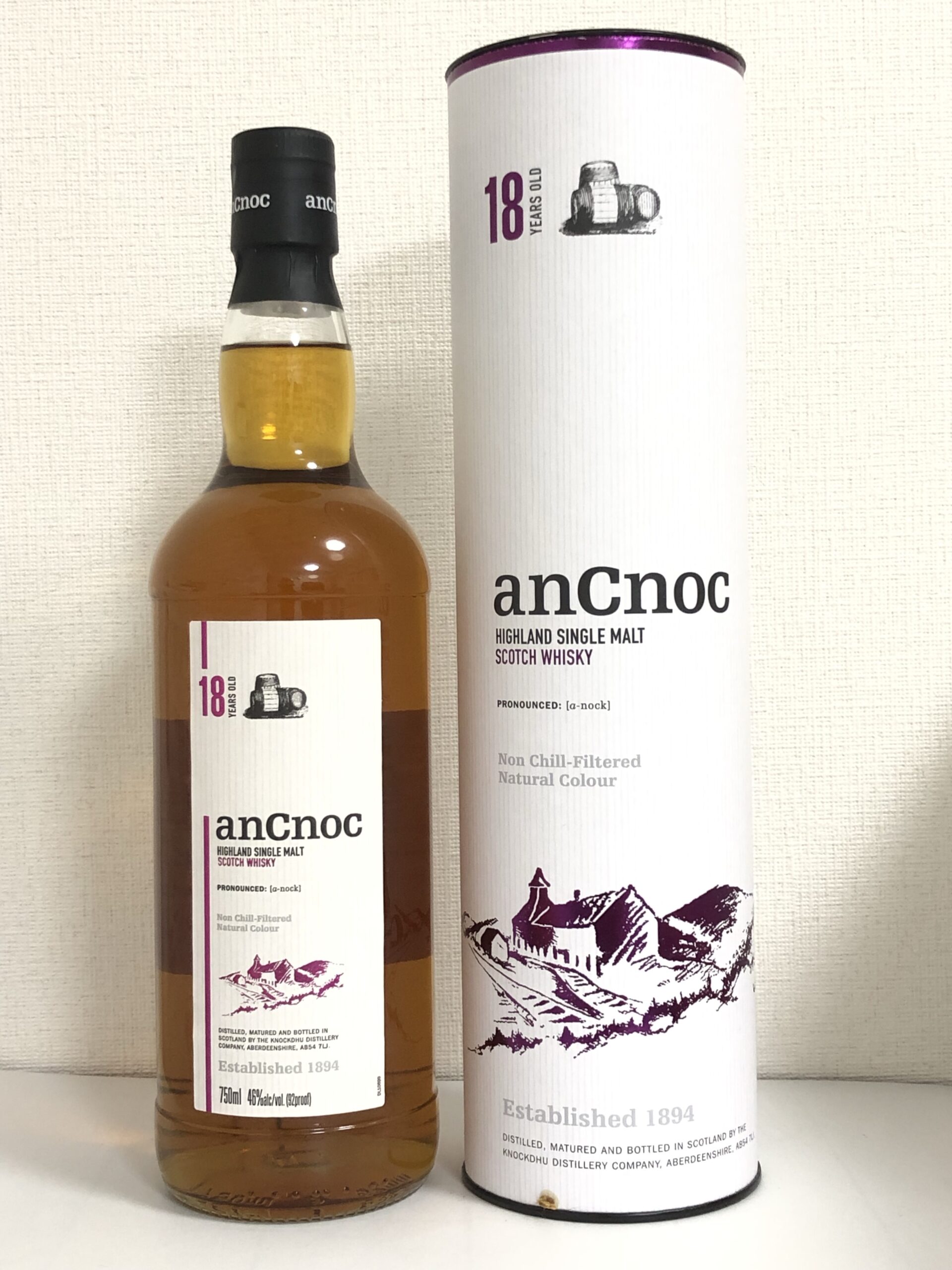 アンノック18年46%オフィシャルボトル：並行品を安く見つけられたら