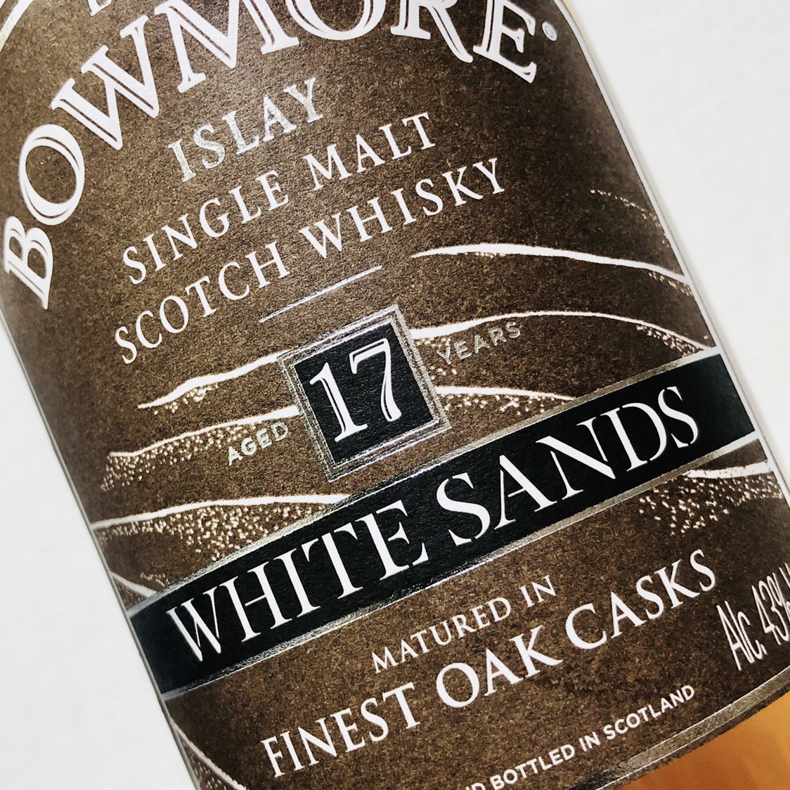ボウモアBOWMORE 17年ホワイトサンズモルトヤマベンネヴィス