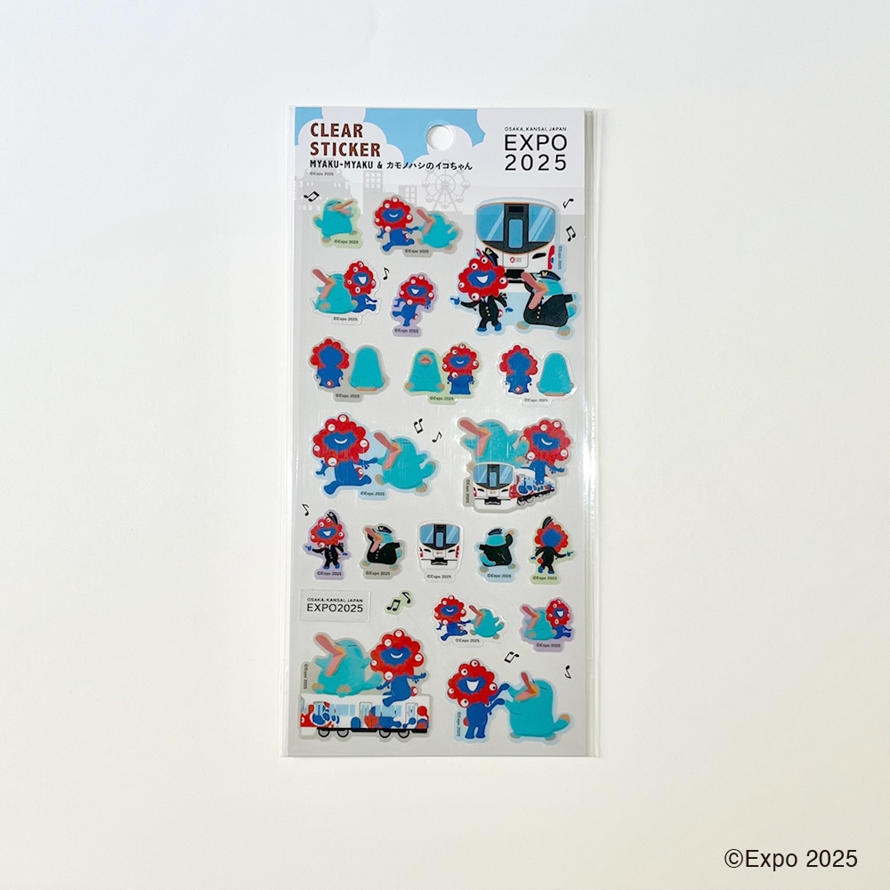 万博限定 ICOCA 合皮パスケース イコちゃん ミャクミャク