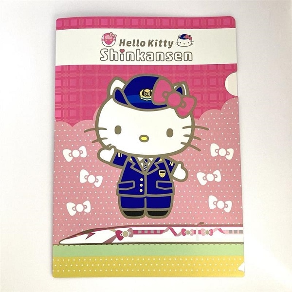 ハローキティ新幹線 クリアファイル（ハロー）: 鉄道グッズ│DISCOVER