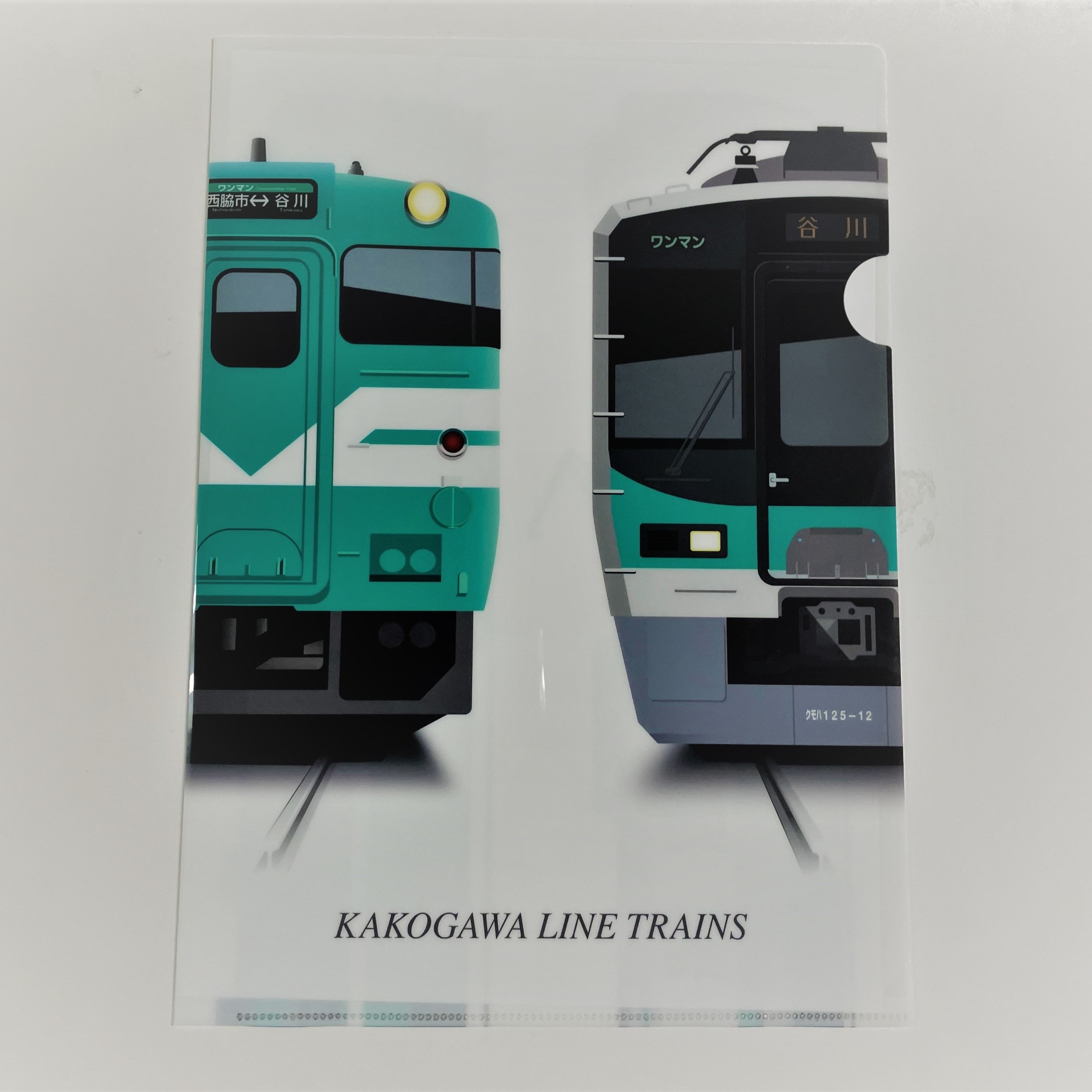 JR西日本広島エリア A4クリアファイル2枚セット「227系＆115系・キハ