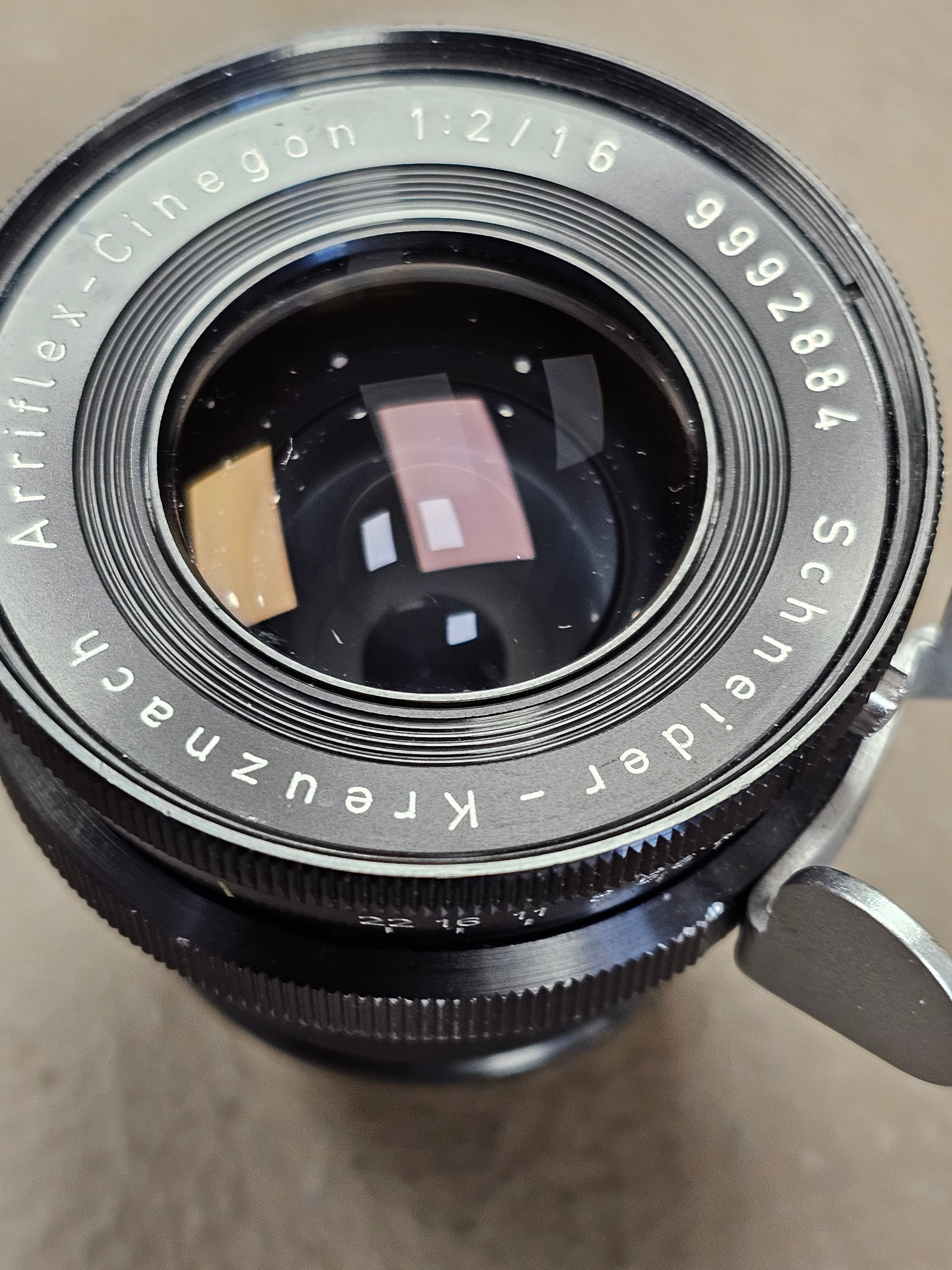 Schneider-Kreuznach Arriflex Cinegon 16mm T2 Arri Standard Mount