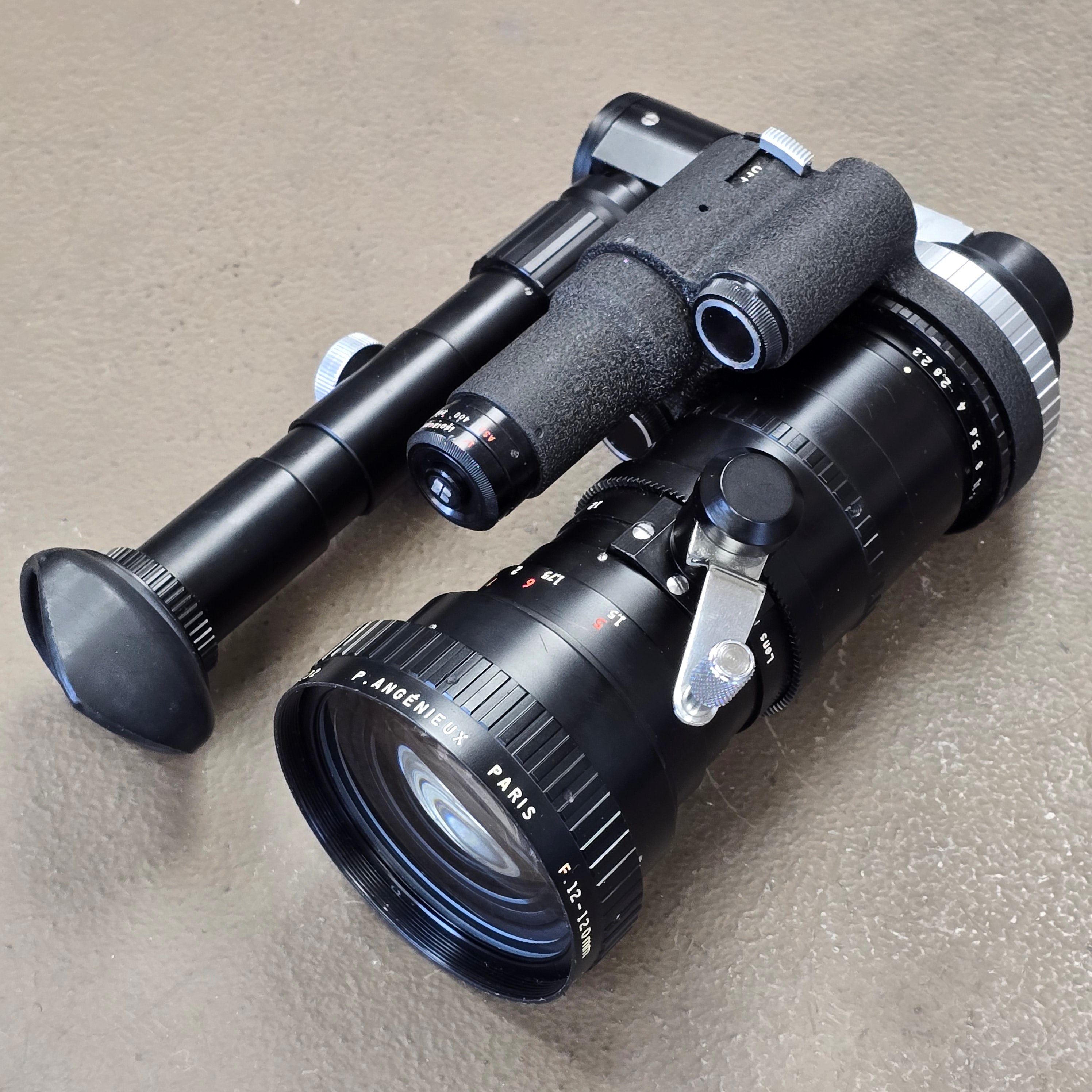 Angenieux 12-120mm f2.2 Type 10 x 12A C-Mount Zoom lens with