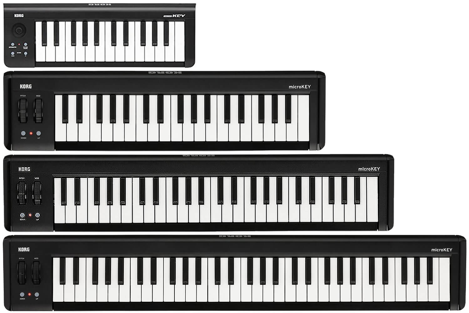 KORG microKEY2 - シンプル＆コンパクトなMIDIキーボード・シリーズ4