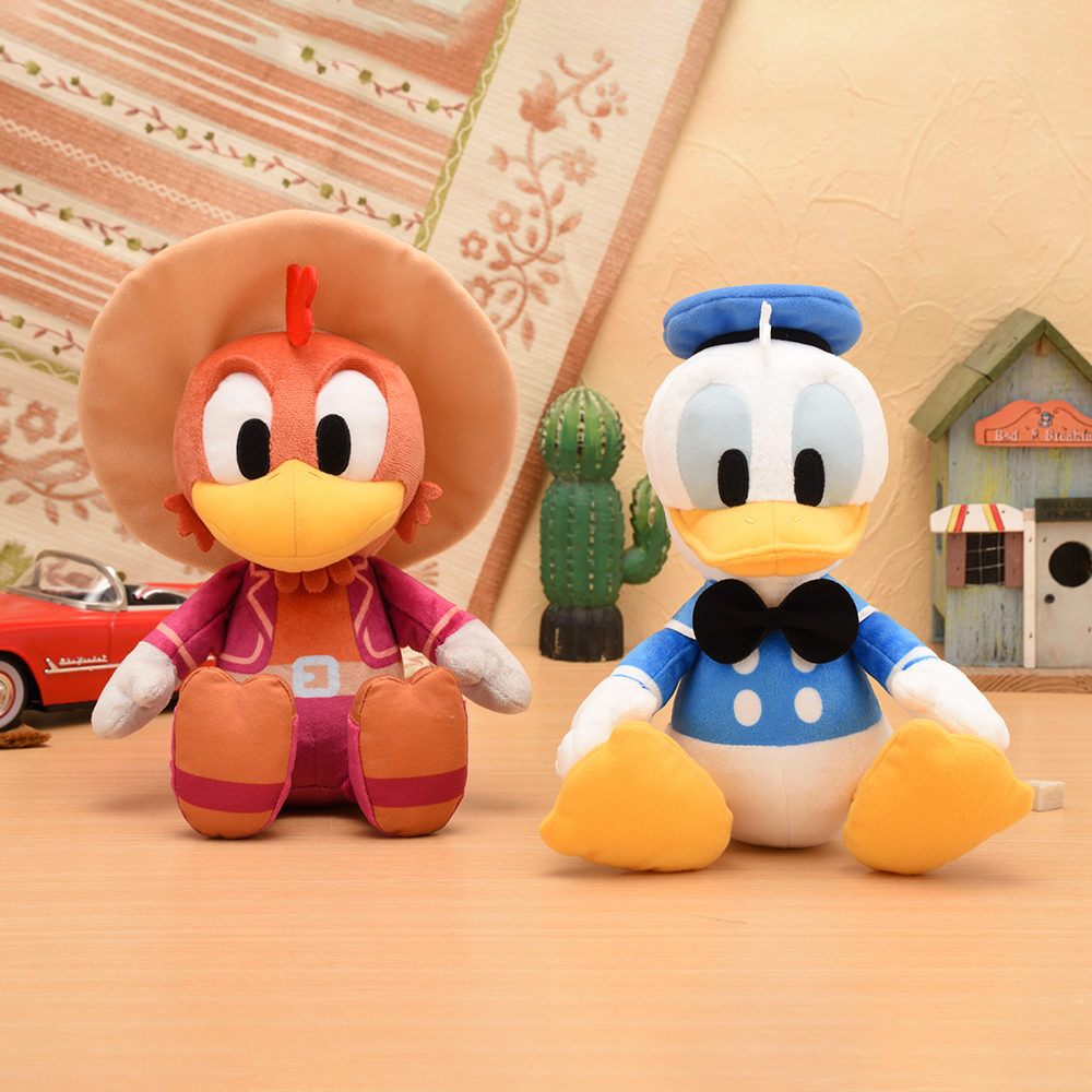 ぬいぐるみ ドナルドドナルドダックホセパンチート三人の騎士ぬいぐるみ