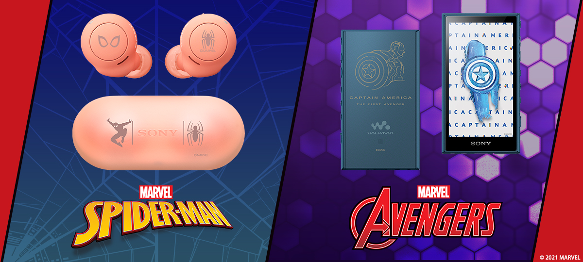 アベンジャーズ』と『スパイダーマン』の特別モデル！ソニーストア