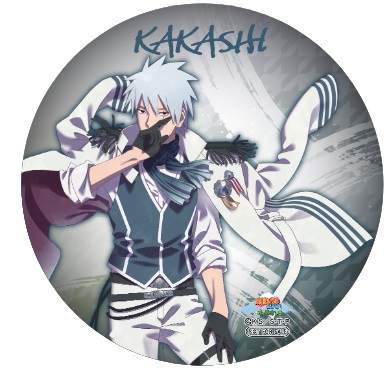 NARUTO はたけカカシ 缶バッジ 富士急ハイランド 木ノ葉隠れの里5周年