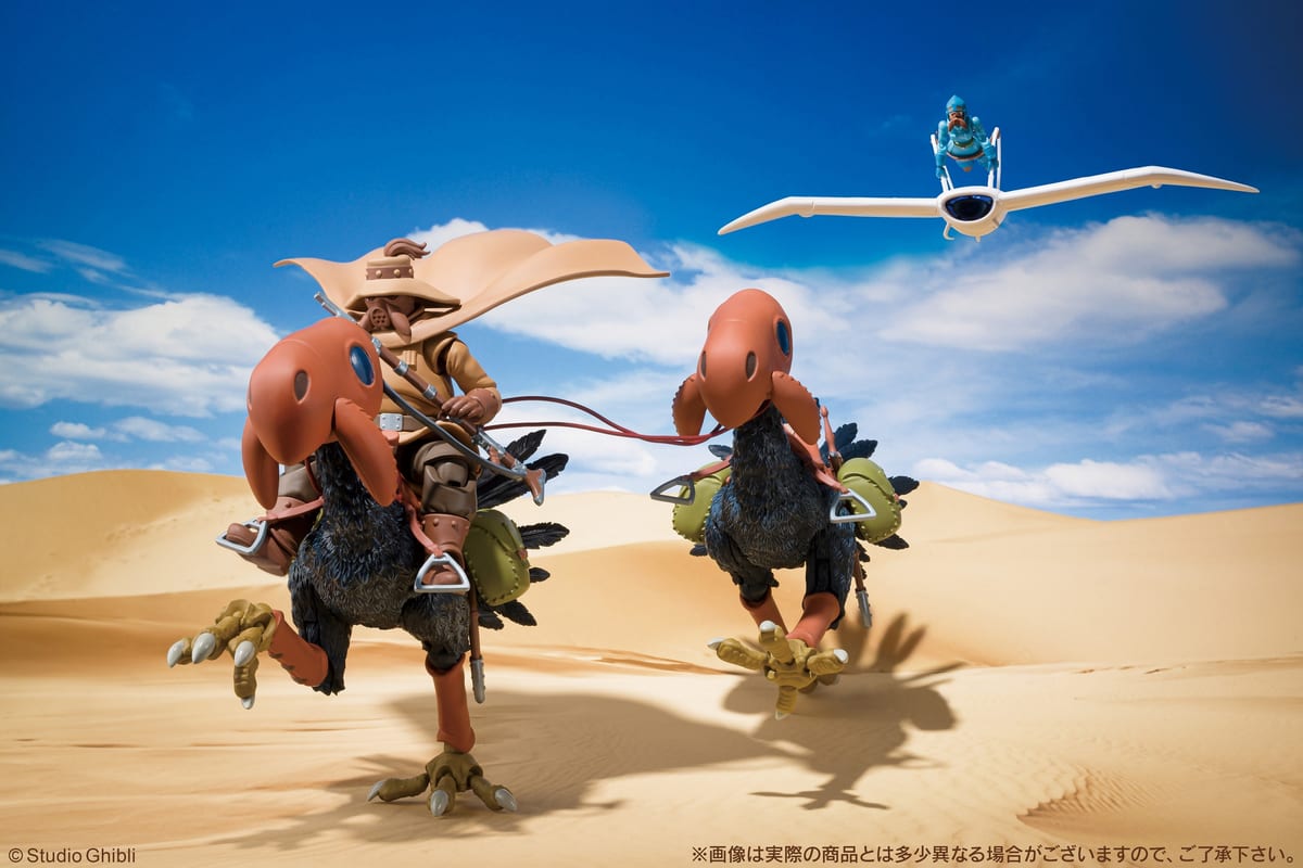 動きのあるポージングも可能！バンダイ『風の谷のナウシカ』想造