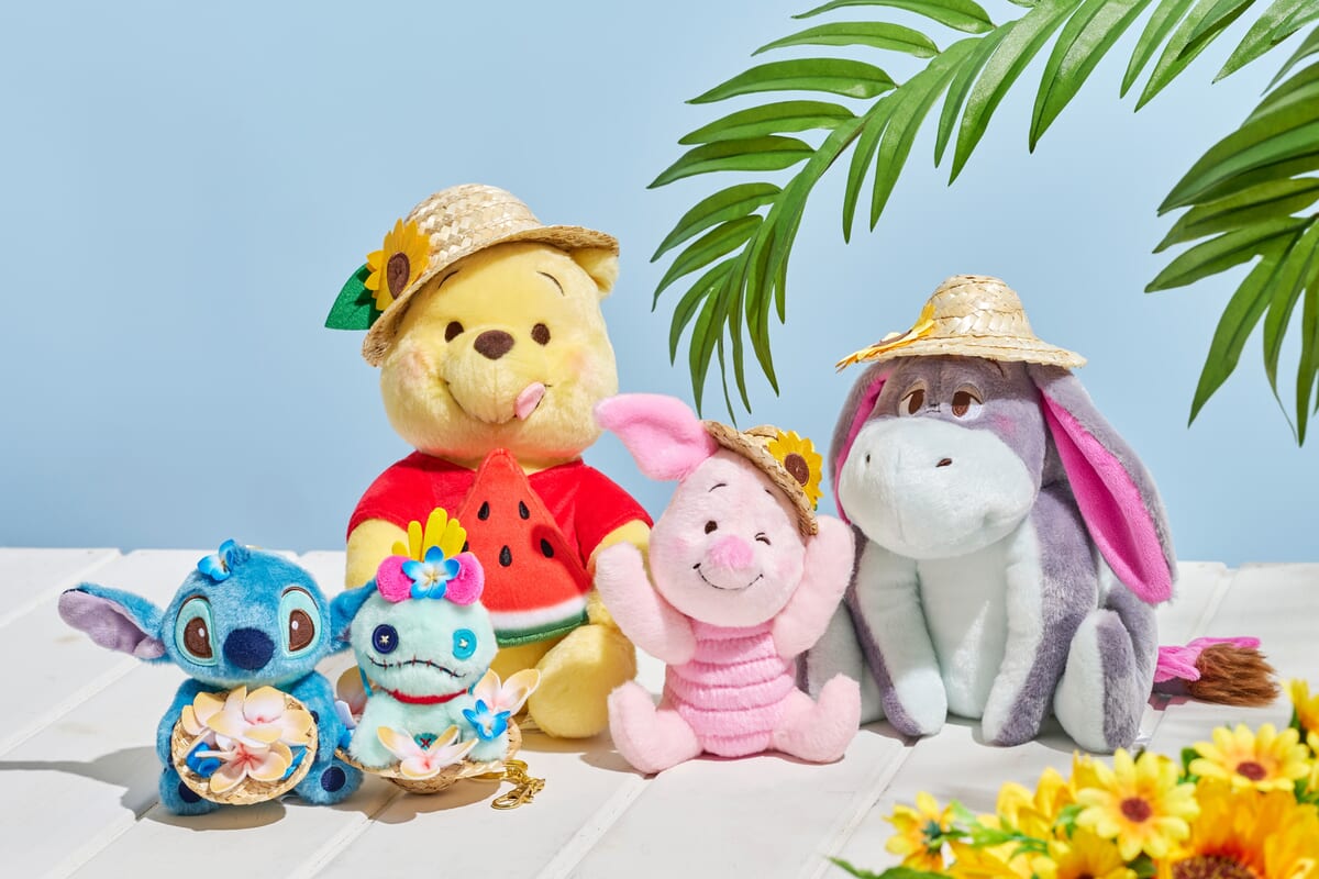 ディズニー】プーさん スティッチ ぬいぐるみセット ディズニー】プー