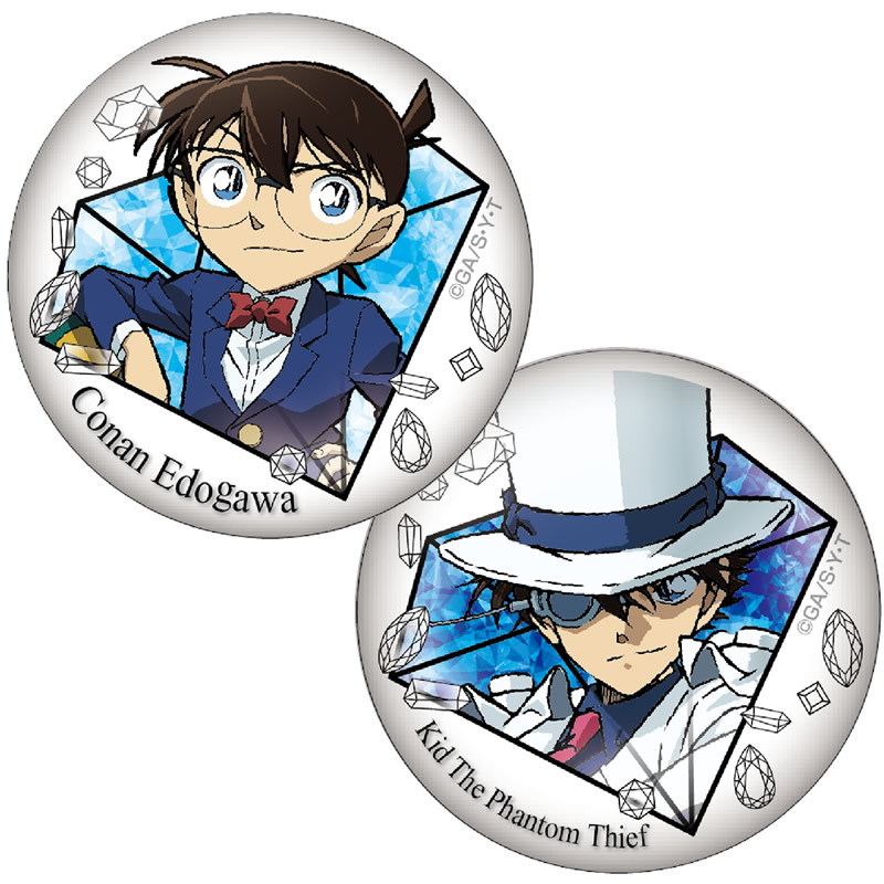 名探偵コナン コナン 灰原哀 灰原 哀 ポリカバッジ 缶バッジ バッジ 名