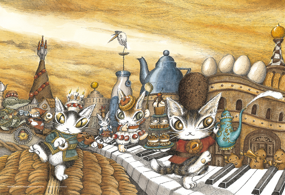 わちふぃーるど（オウムの賭け屋） やのまん 1000ピース