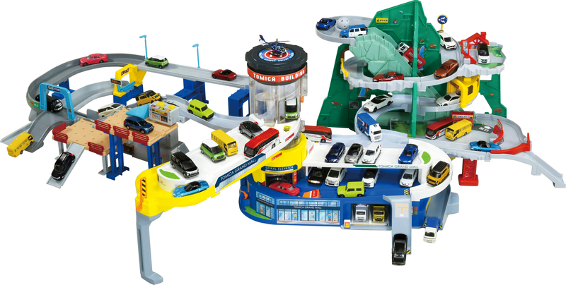 トミカ Wガレージ やまのぼりドライブ DXポリスステーション まとめ