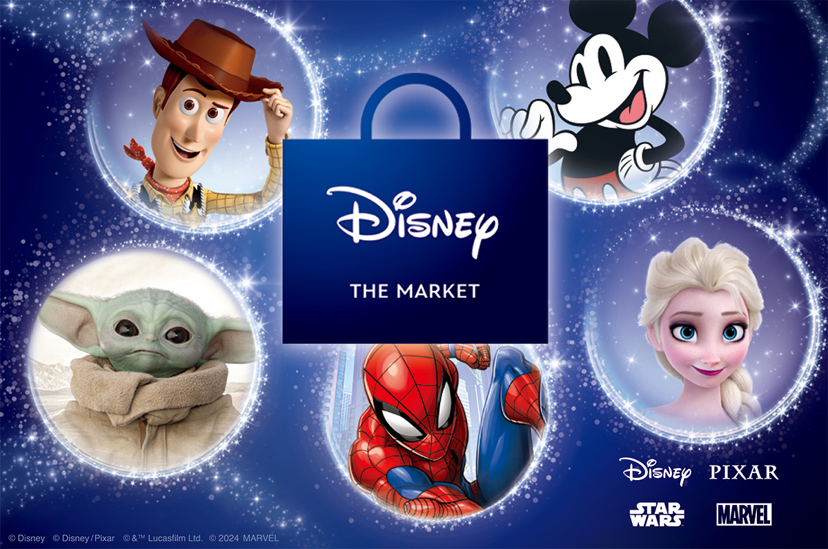 約3,000点のディズニーグッズが勢揃い！Disney THE MARKET in ジェイ