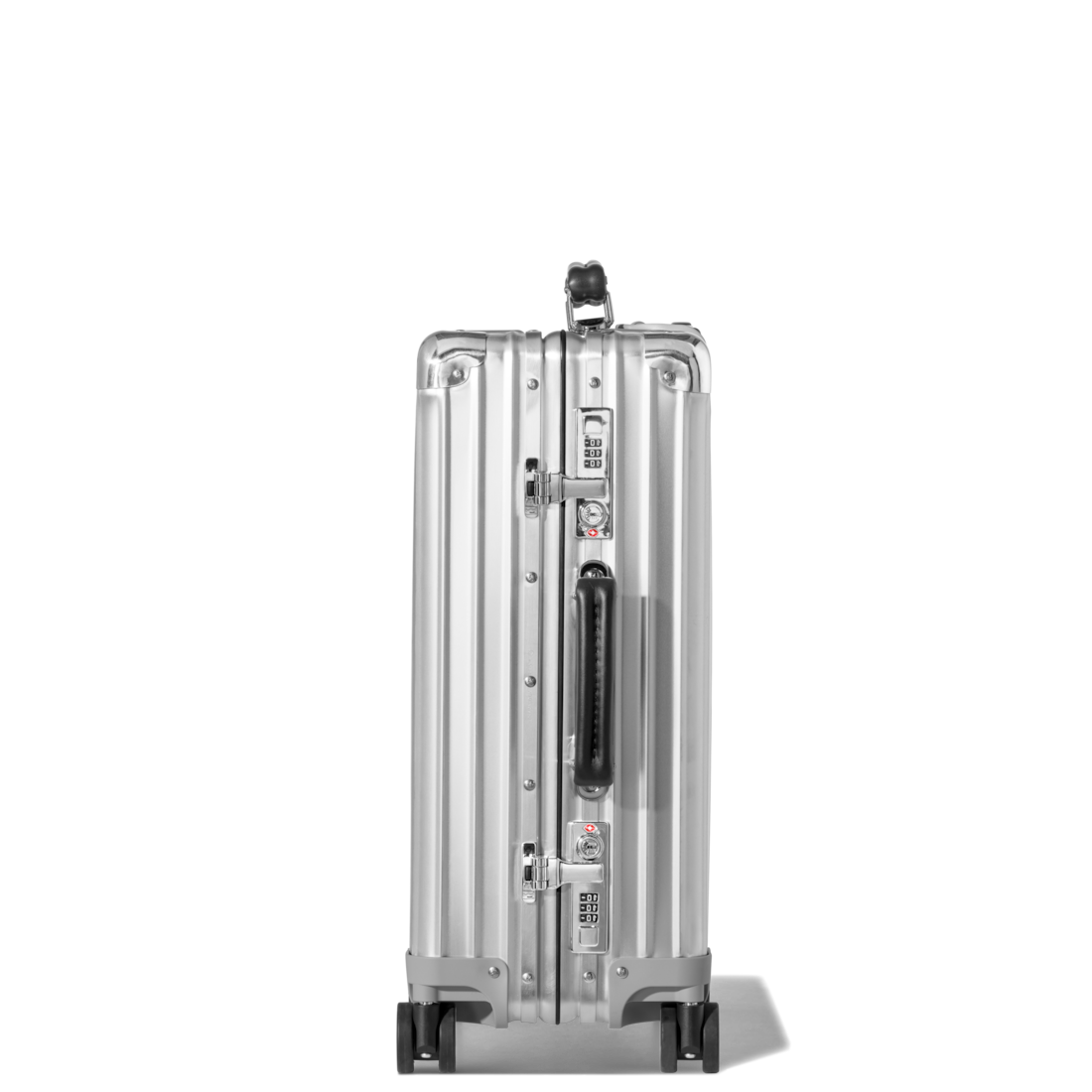 RIMOWA Classic Cabin S Aluminium Small Carry-On Suitcase in Silver