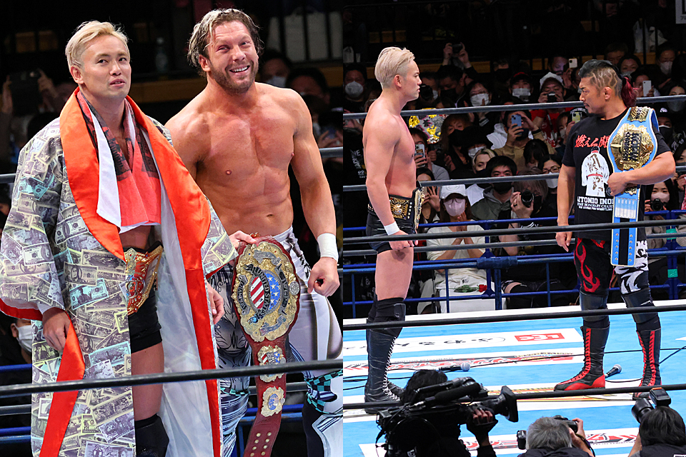 1/5【新日本】オカダ&ケニーの豪華新王者タッグがサプライズ実現