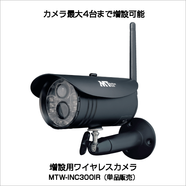 販売終了予定品※【マザーツール】ワイヤレスカメラモニターセット MT