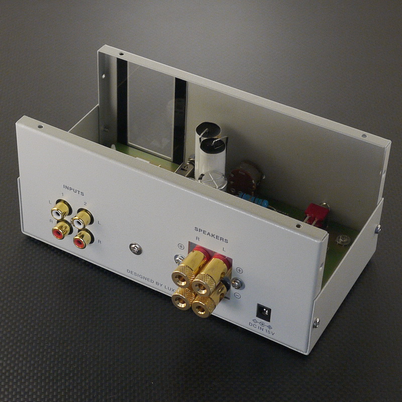 4*d様 LXV-077 ハイブリッド真空管アンプ(Mullard球+東信コンデ 4*