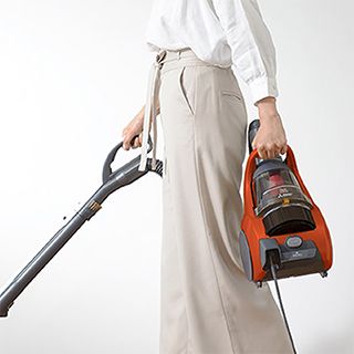 三菱電機 Be-K サイクロン式キャニスター型掃除機 オレンジ(TC-EJ1J