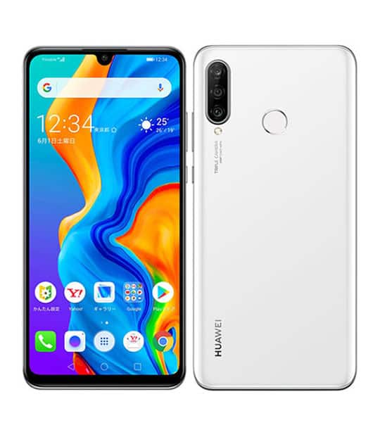 HUAWEI P30lite パールホワイト