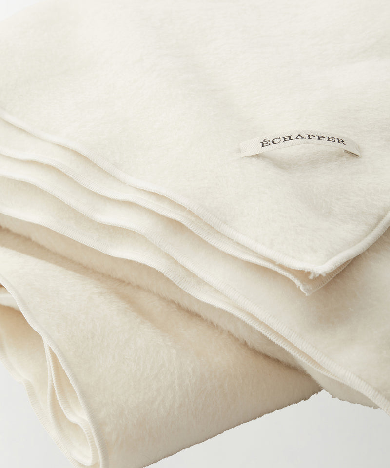 新品 ECHAPPER エシャペ カシミヤ100% 大判ブランケット ATON 新品