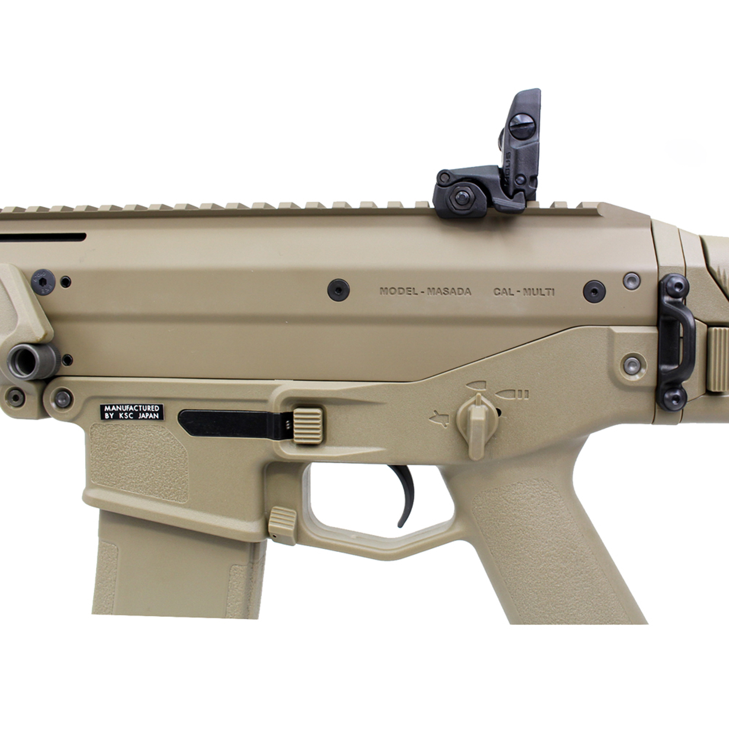 イッシー）【限定生産品】KSCMASADA CQBタン付属品ガスガン イッシー様