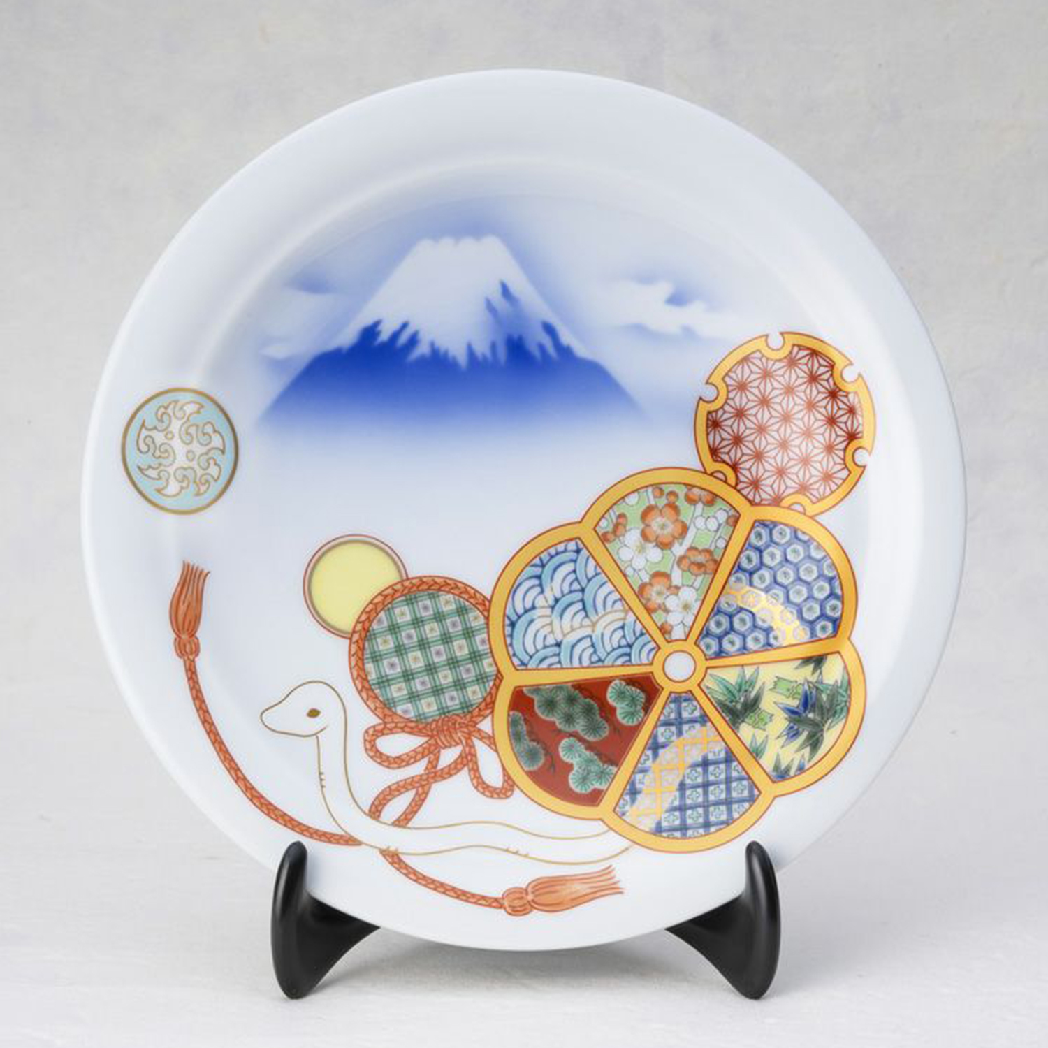 金属美術工芸品 青海波皿 純銀製 幸福銀行 金属美術工芸品 青海